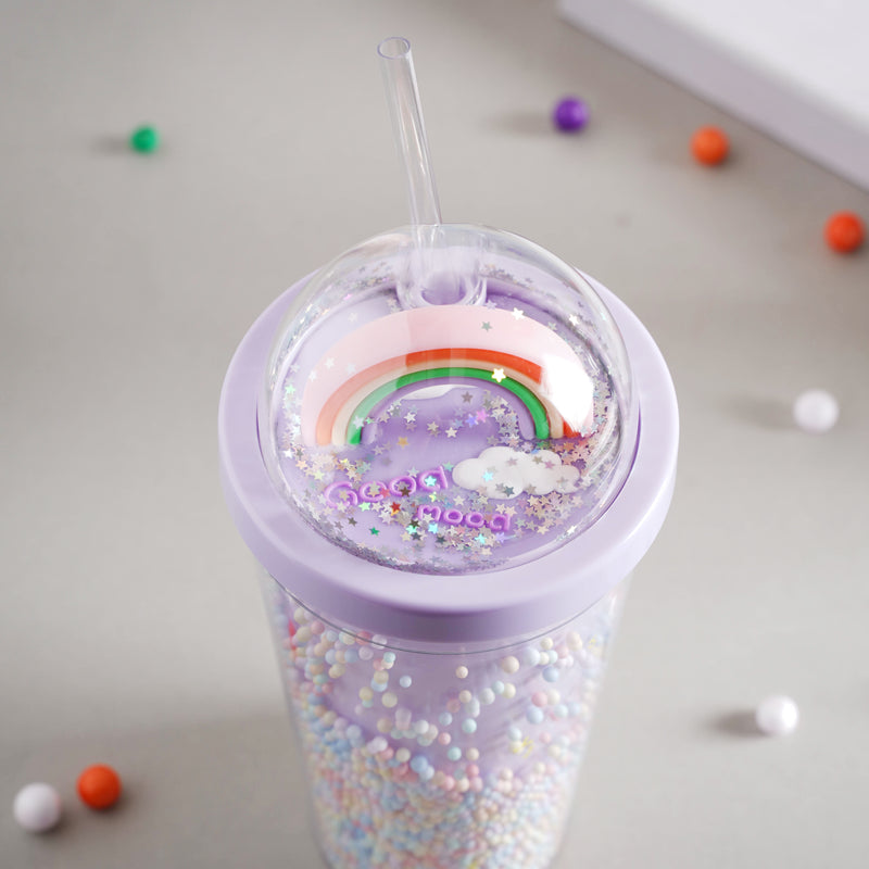 Rainbow Tumbler- Sippers, water bottle, sipping bottle | Water Bottle for Travelling & Gym