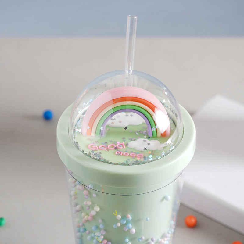 Rainbow Tumbler- Sippers, water bottle, sipping bottle | Water Bottle for Travelling & Gym