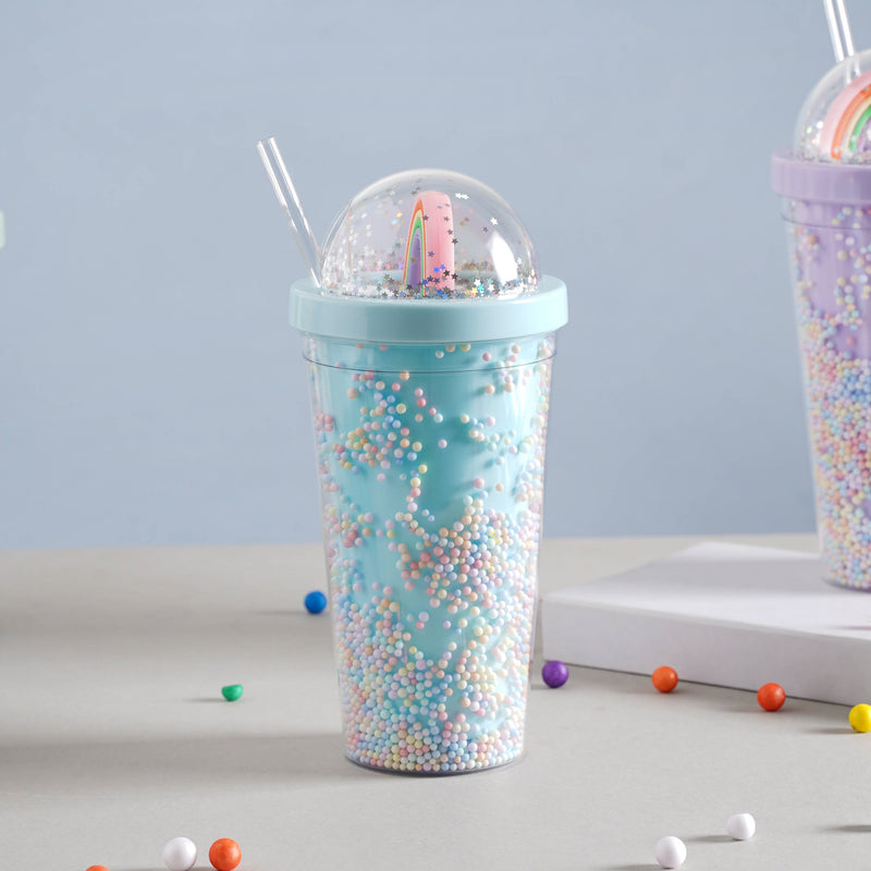 Rainbow Tumbler- Sippers, water bottle, sipping bottle | Water Bottle for Travelling & Gym