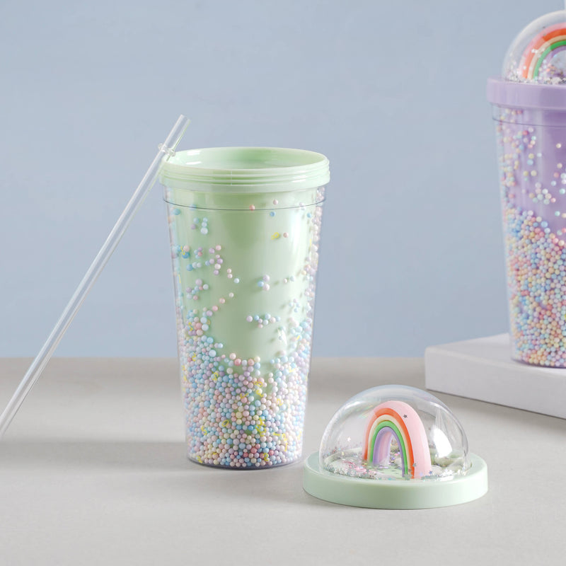 Rainbow Tumbler- Sippers, water bottle, sipping bottle | Water Bottle for Travelling & Gym