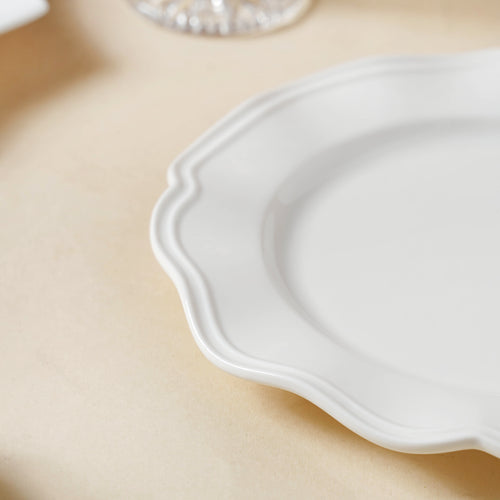 Ceramic Flower Plate - Serving plate, snack plate, dessert plate | Plates for dining & home decor