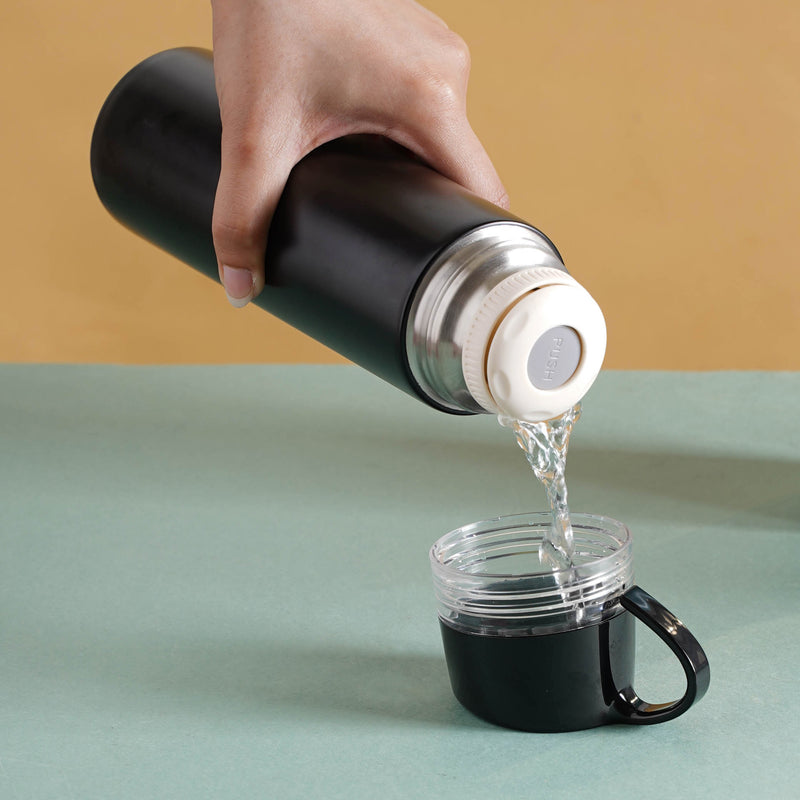 Large Thermal Vacuum Flask - Water bottle, flask, drinking bottle | Flask for Travelling & Gym