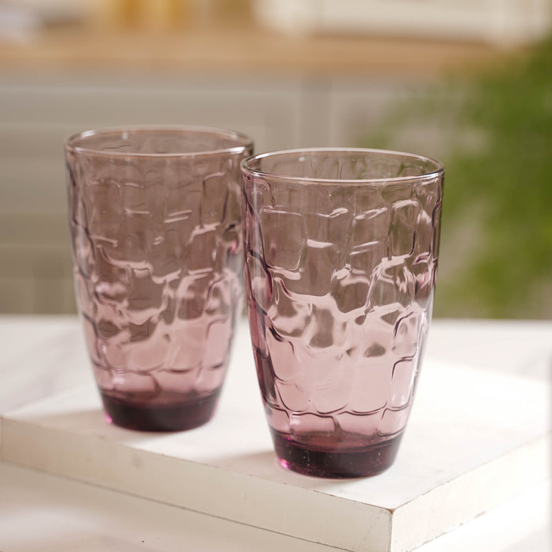 Mauve Orchid Water Tumbler Set of 6