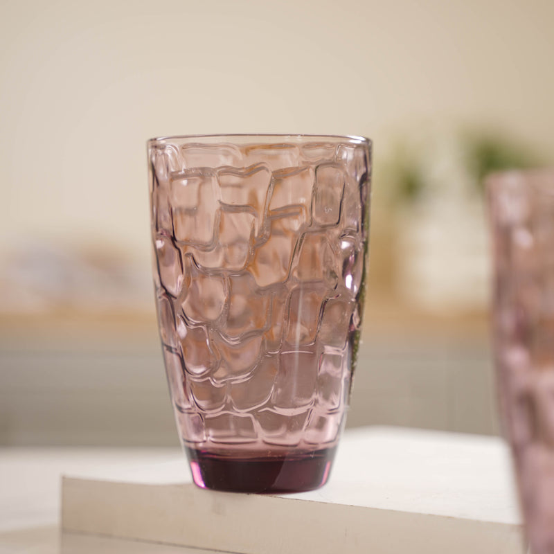Mauve Orchid Water Tumbler Set of 6
