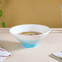 Ombre Blue Noodle Bowl 650 ml - Soup bowl, ceramic bowl, ramen bowl, serving bowls, salad bowls, noodle bowl | Bowls for dining table & home decor