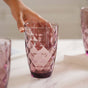 Glass Water Tumbler Set of 6