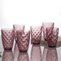 Glass Water Tumbler Set of 6