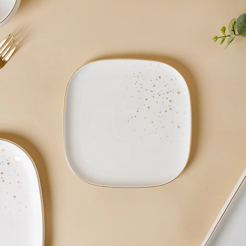 CARA White 21 Piece Dinner Set For 6