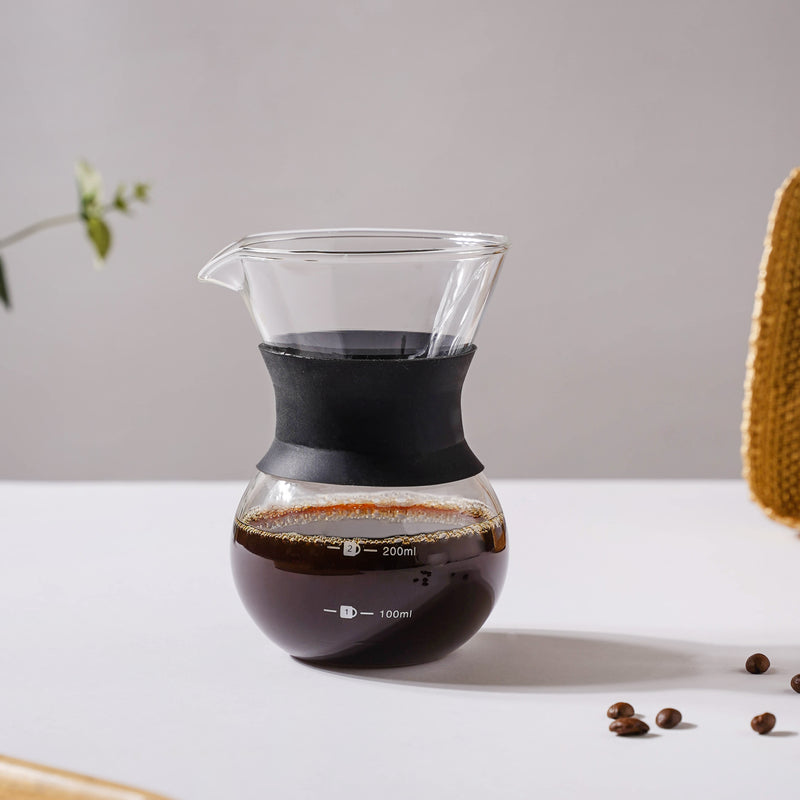 Manual Drip Coffee Maker With Filter Small- Coffee filter, coffee pot, coffee strainer | Coffee Pot and Filter for Dining table & Home decor