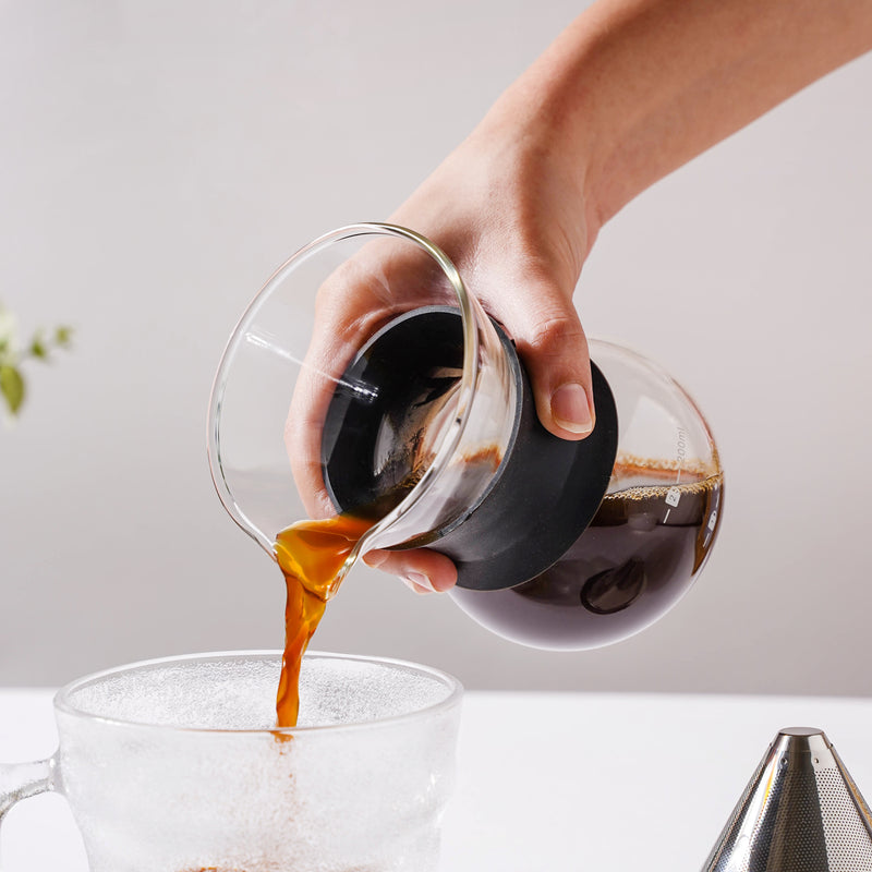 Manual Drip Coffee Maker With Filter Small- Coffee filter, coffee pot, coffee strainer | Coffee Pot and Filter for Dining table & Home decor