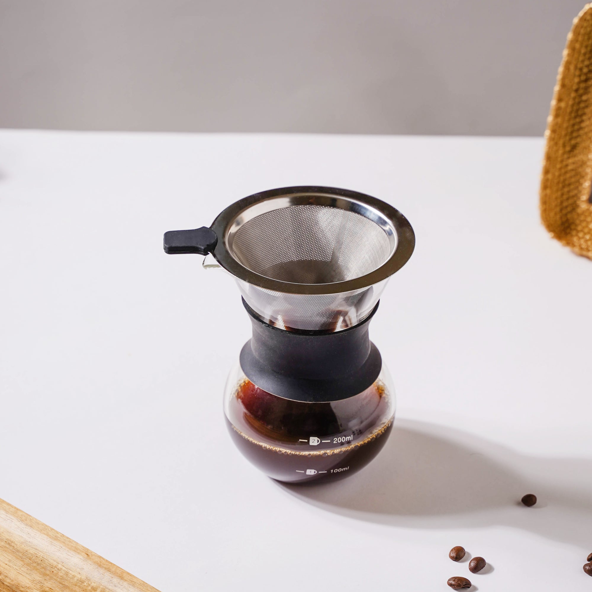 Manual Drip Coffee Maker With Filter Small Online Premium Coffee