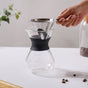 Manual Drip Coffee Maker With Filter Large- Coffee filter, coffee pot, coffee strainer | Coffee Pot and Filter for Dining table & Home decor