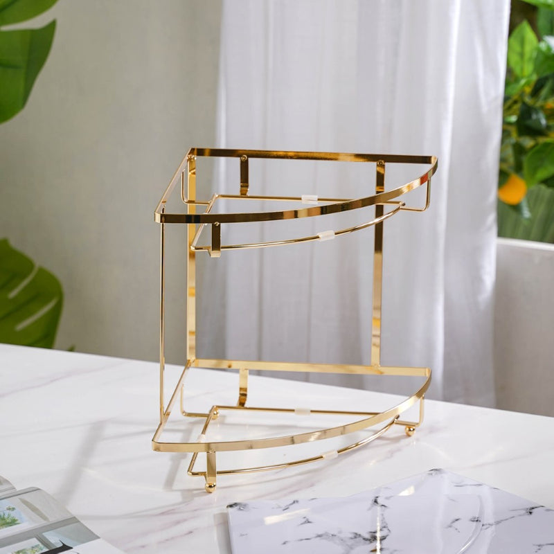 Two Tier Corner Storage Rack