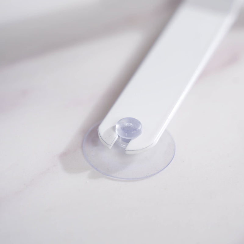 Rotating Metal Storage Rack White - Kitchen Organiser