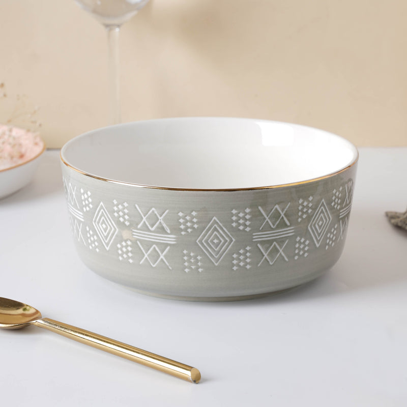 Azo Grey 33 Piece Dinnerware For 6