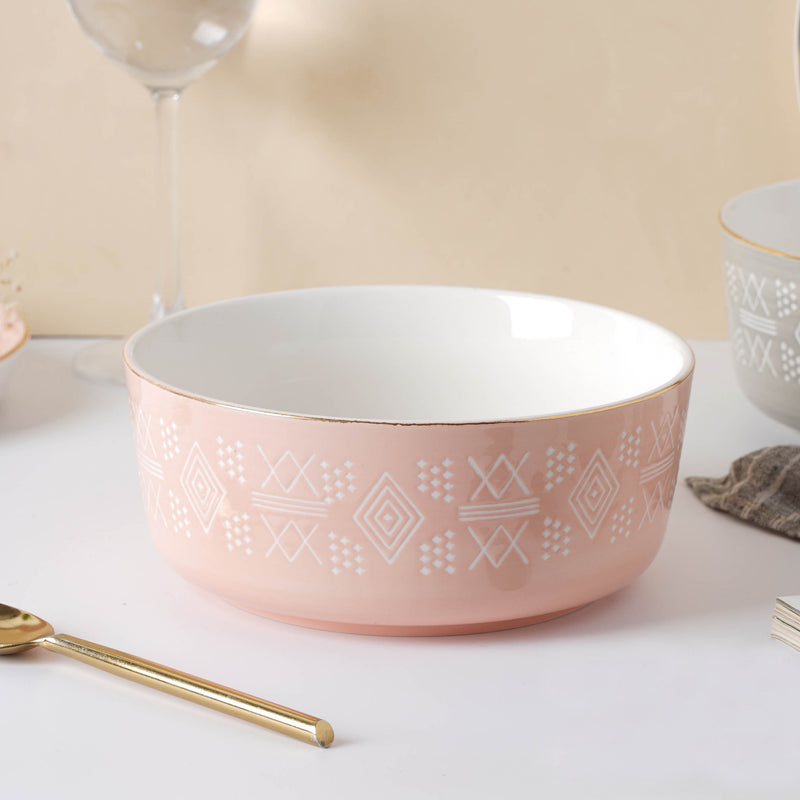 Azo Pink 27 Piece Dinner Set For 6