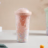 Confetti Cup and Straw- Sippers, water bottle, sipping bottle | Water Bottle for Travelling & Gym
