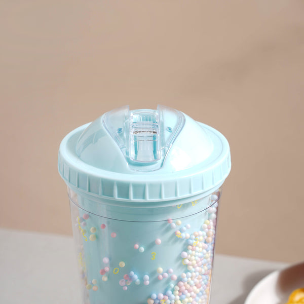 Confetti Cup and Straw