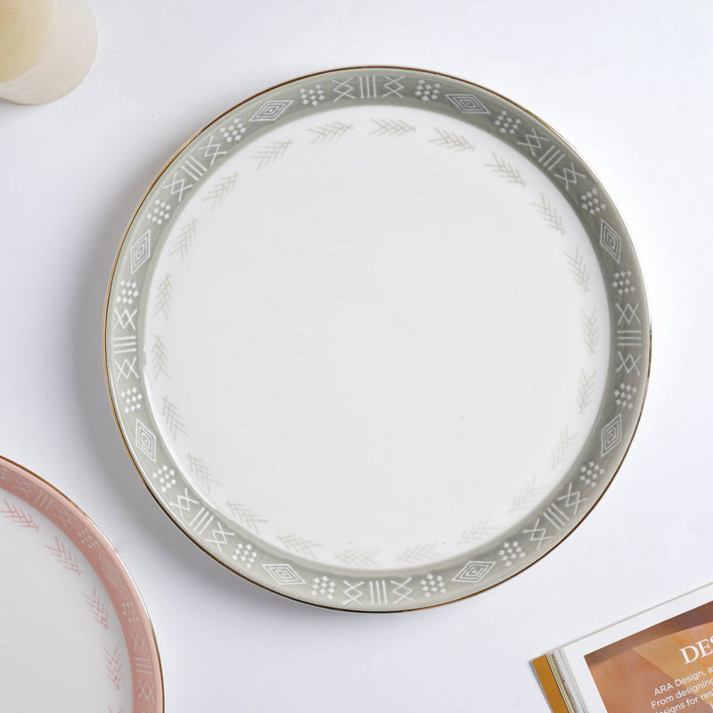 Azo Grey 33 Piece Dinnerware For 6