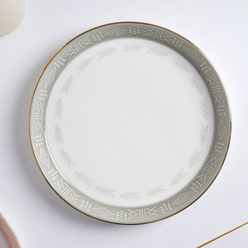 Azo Grey 33 Piece Dinnerware For 6