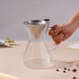 Manual Hand Drip Coffee Maker- Coffee filter, coffee pot, coffee strainer | Coffee Pot and Filter for Dining table & Home decor