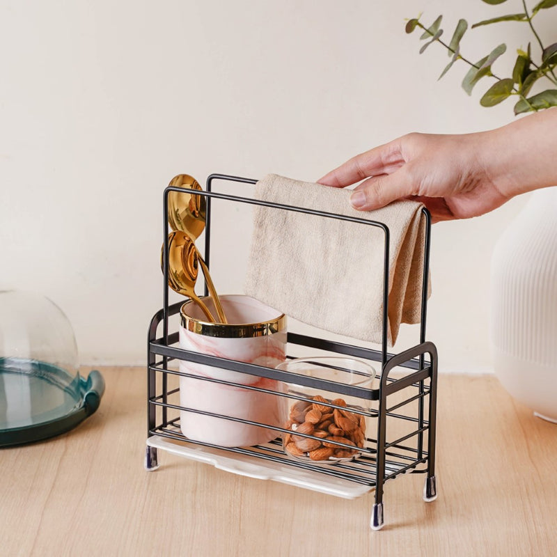 Metal Storage Rack For Sink - Kitchen Organiser