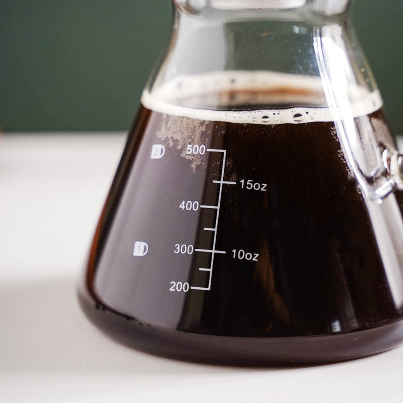 V60 Stainless Steel Coffee Filter With Pot 650ml - Coffee pot, steel coffee filter, glass pot | Glass pot with filter for Dining table & Home decor