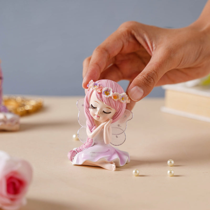 Floral Fairy Small Showpiece - Showpiece | Home decor item | Room decoration item