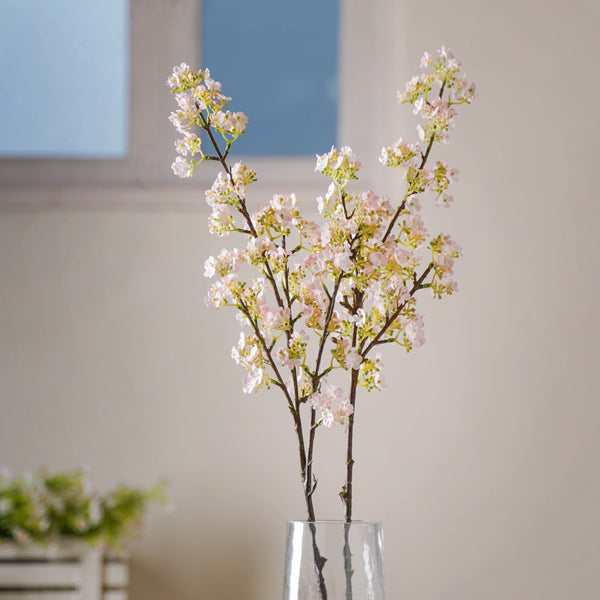 Pear Blossom Stem - Artificial flower | Flower for vase | Home decor item | Room decoration item