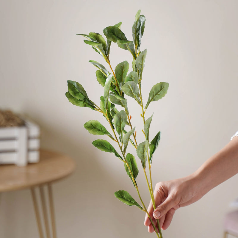 Tall Leaf Stem - Artificial Plant | Flower for vase | Home decor item | Room decoration item