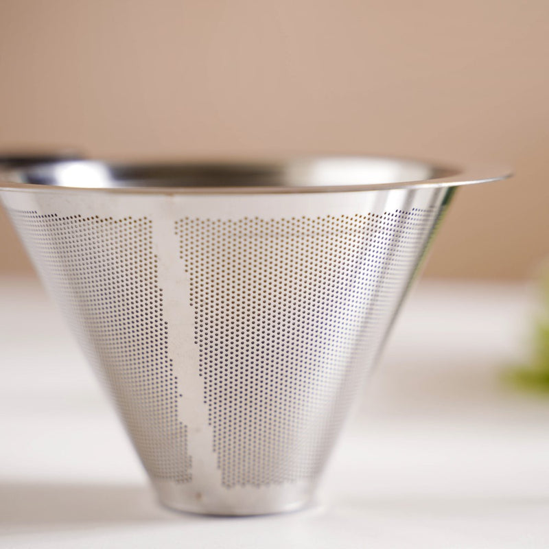 V60 Drip Coffee Filter With Silicon Grip- Coffee filter, coffee strainer | Coffee Filter for Pot & Home decor