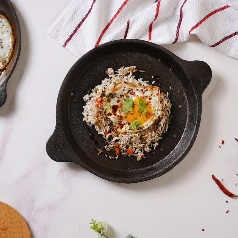 Empress Cast Iron Ultra Smooth Frying Pan 10 Inch - Cast Iron Cookware