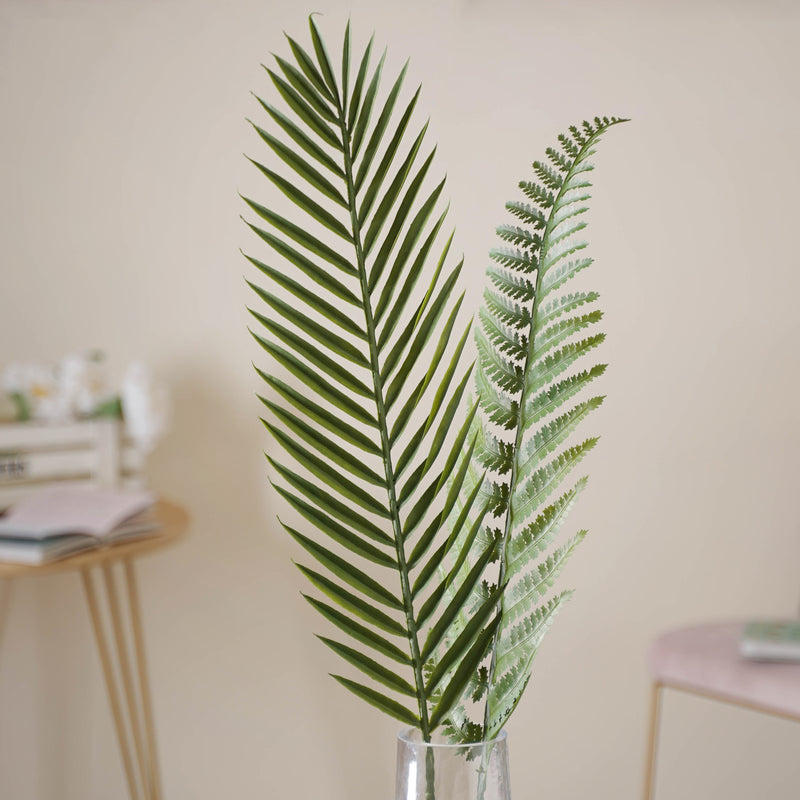 Large Green Leaf - Artificial flower | Home decor item | Room decoration item
