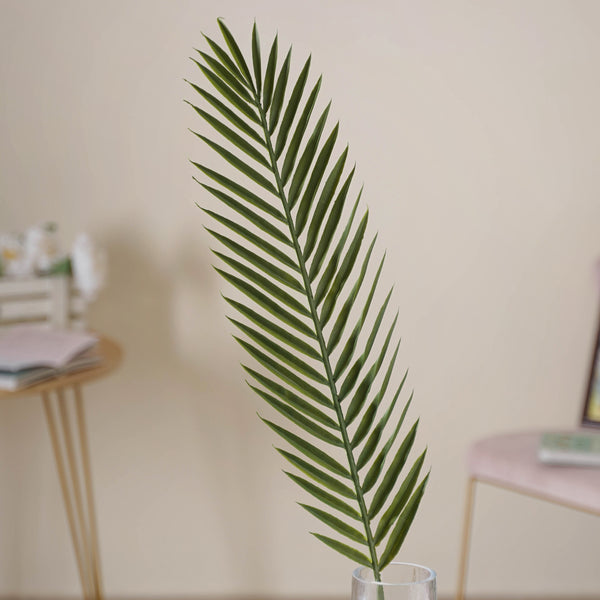 Large Green Leaf - Artificial flower | Home decor item | Room decoration item