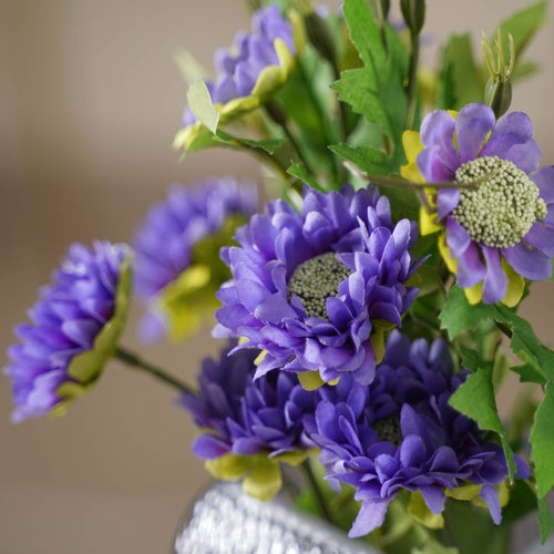 Pincushion Flower Stem - Artificial flower | Flower for vase | Home decor item | Room decoration item