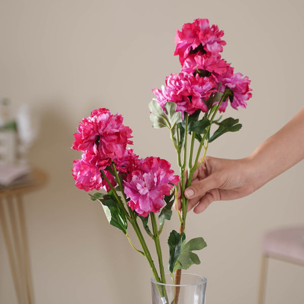 Artificial Carnation Flower - Artificial flower | Home decor item | Room decoration item