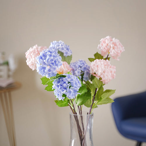 Hydrangea Flower Stem - Artificial flower | Home decor item | Room decoration item