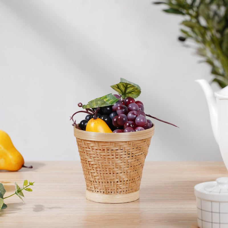 Knitted Bamboo Utility Basket - Basket | Organizer