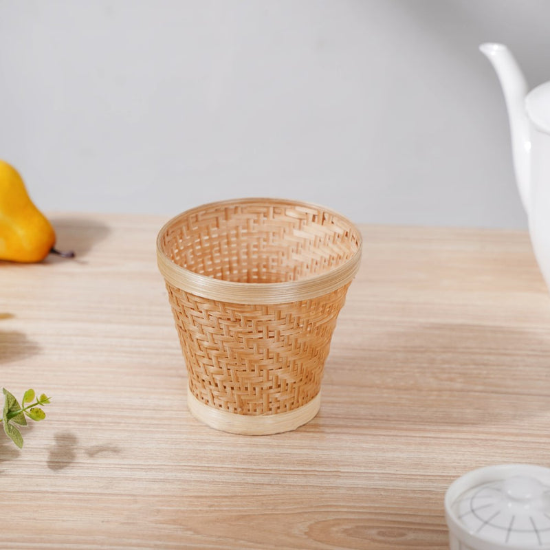 Knitted Bamboo Utility Basket - Basket | Organizer