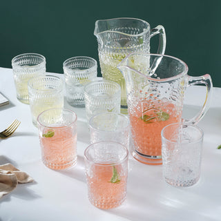 Crystal Glass Drinkware Set