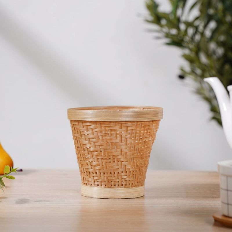 Knitted Bamboo Utility Basket - Basket | Organizer