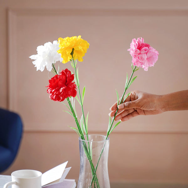 Silk Flower Blossom - Artificial flower | Flower for vase | Home decor item | Room decoration item