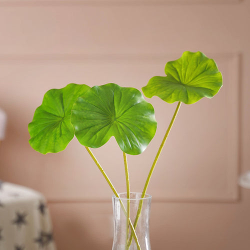 Large Faux Leaf - Artificial flower | Home decor item | Room decoration item