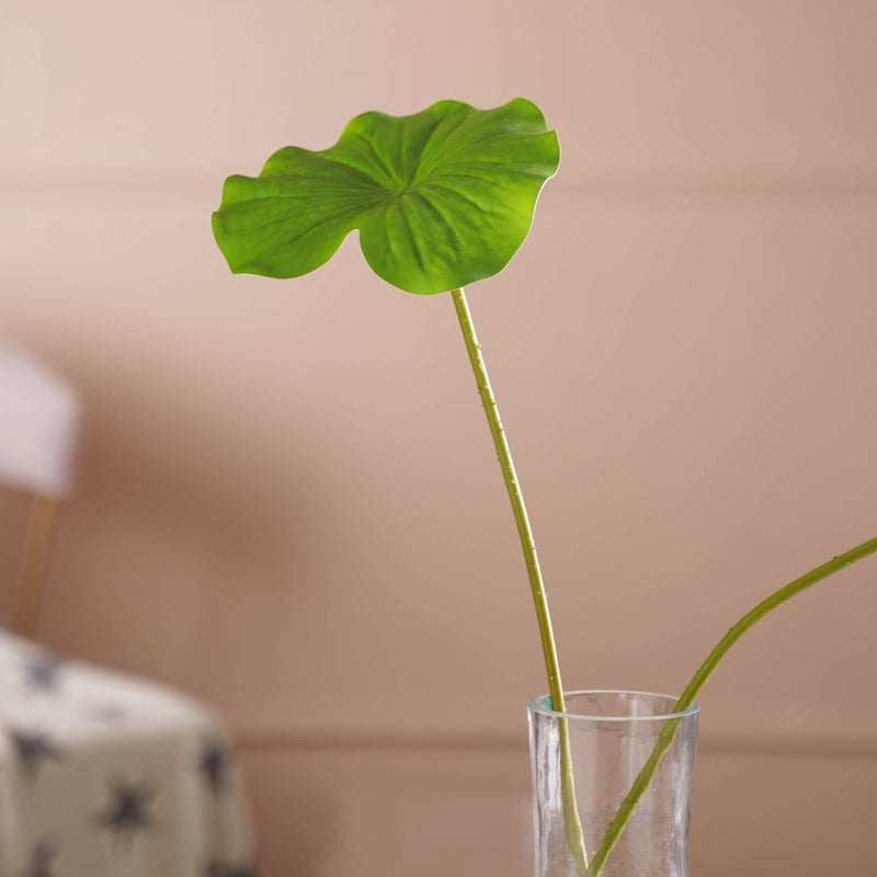 Large Faux Leaf - Artificial flower | Home decor item | Room decoration item