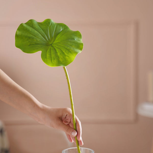 Large Faux Leaf