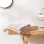 Fresh Spring Bamboo Blend Beige Towel Set of 2