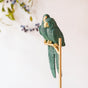 Birds Showpiece Green - Showpiece | Home decor item | Room decoration item