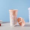Confetti Cup and Straw- Sippers, water bottle, sipping bottle | Water Bottle for Travelling & Gym
