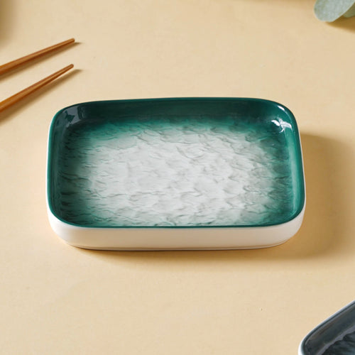 Small Rustic Design Platter - Serving plate, snack plate, dessert plate | Plates for dining & home decor