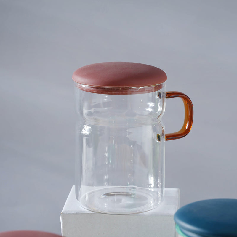 Juice Mug With Lid- Mug for coffee, tea mug, cappuccino mug | Cups and Mugs for Coffee Table & Home Decor